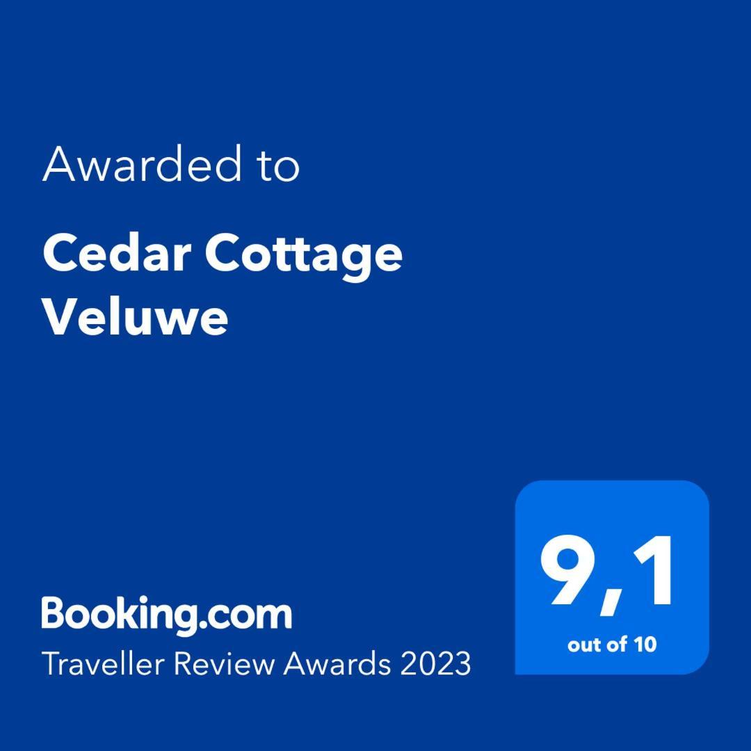 Cedar Cottage Veluwe 에르멜로 외부 사진
